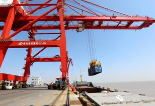 大豐港與上海港集裝箱航線實現首航